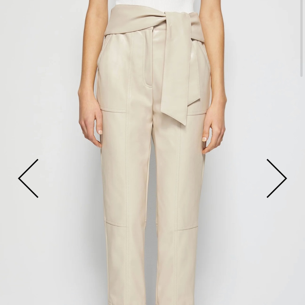 Jonathan Simkhai Tessa leather pants - NEW WITH TAG